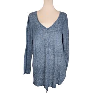 Dark Grey Gray Mossimo XXL Long Sleeve Top